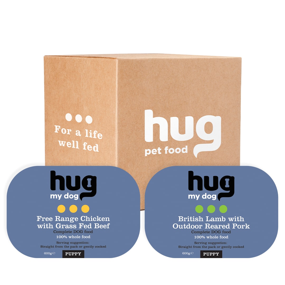 Dog 2 Packs Puppy Get Set Go 600g 1