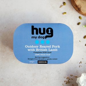 SENIOR DOG PORK AND LAMB HUG PET FOOD1080