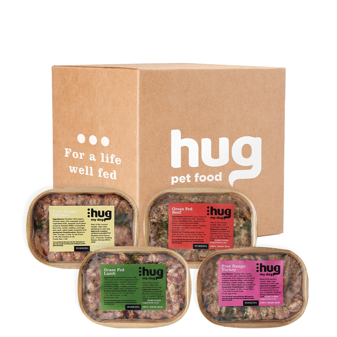 Working Dog 4 Packs Mixed Box 600g 2
